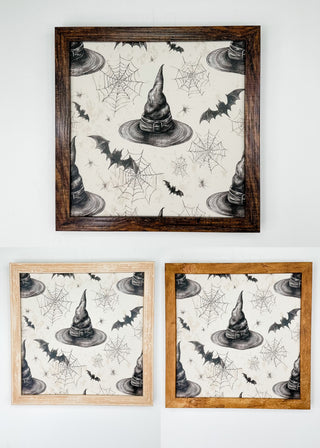 Halloween Witch Hat Wood Sign - 2 sizes!