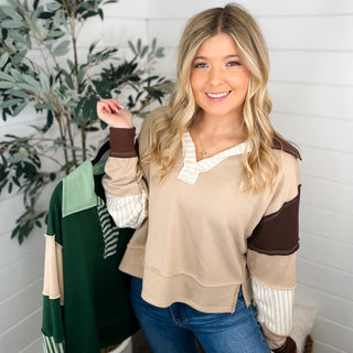 Always on the Phone Long Sleeve Avery Mae Top - 2 colors!