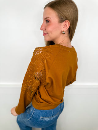 Just Say the Word Cotton Blend Long Sleeve Avery Mae Top - 3 colors!