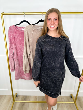 I Guess Cotton Blend Long Sleeve Avery Mae Dress - 3 colors!