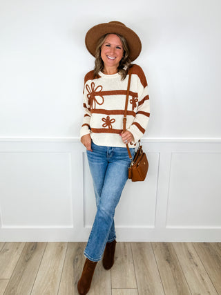 Risen Myla Tummy Control High Rise Straight Leg Medium Wash Blue Jeans