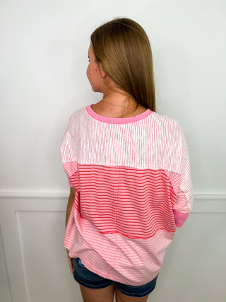 Easel In the Game Cotton Short Sleeve Top - 2 colors!
