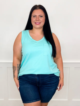 Someone to You Ribbed Avery Mae Tank Top - 8 colors!