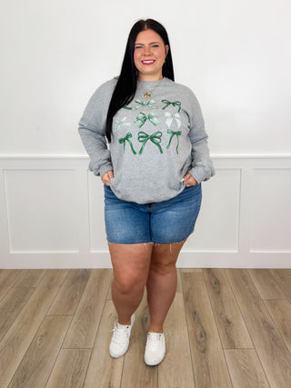 Judy Blue Zoey High-Rise Denim Shorts - Medium Wash (Raw Hem, Non-Distressed)