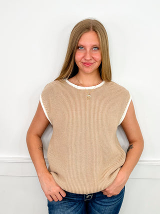 A Sigh of Relief Knit Short Sleeve Avery Mae Sweater Top - 5 colors!