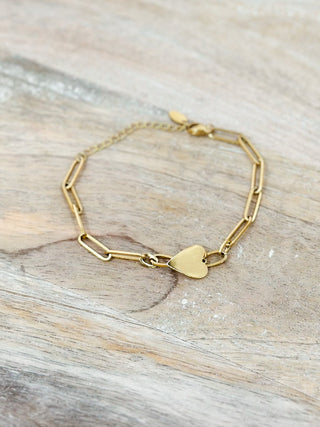 Chasing Love Gold Bracelet