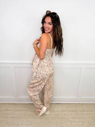 In My Prime Cotton Floral Avery Mae Tank Top