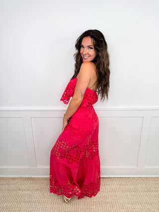 Taking a Chance Cotton High-Rise Wide Leg Avery Mae Set - 3 colors!