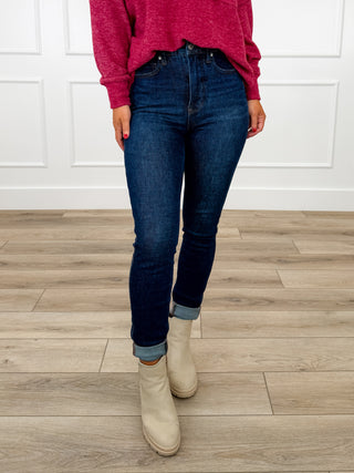 Judy Blue Kyla Tummy Control Skinny Jeans - Dark Wash (Non Distressed)