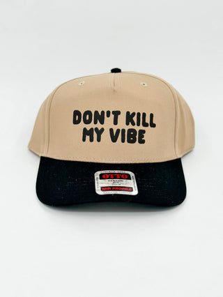 Vibe Killer Tan Trucker Hat