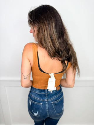 Hem & Thread Getting Close Lightweight Mom Cropped Tank Top - 2 colors!