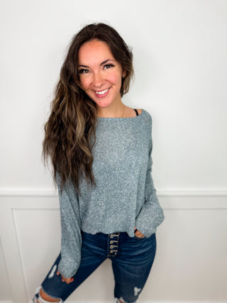 New Things Knit Long Sleeve Avery Mae Top - 2 colors!