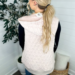 We're Official Quilted Avery Mae Hooded Vest - 2 colors!