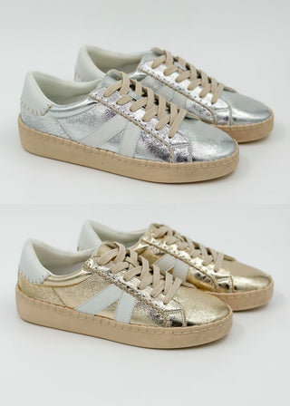 Corkys Shine on Metallic Sneakers - 2 colors!