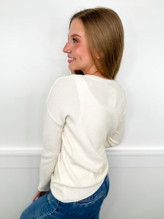 On the Move Knit Long Sleeve Avery Mae Sweater Top - 4 colors!