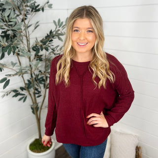 Be Ready Ribbed Long Sleeve Avery Mae Top - 7 colors!