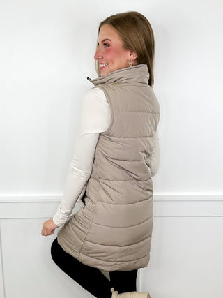 It's Cold Out There Avery Mae Puffer Vest - 8 colors!
