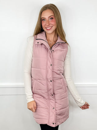 It's Cold Out There Avery Mae Puffer Vest - 8 colors!