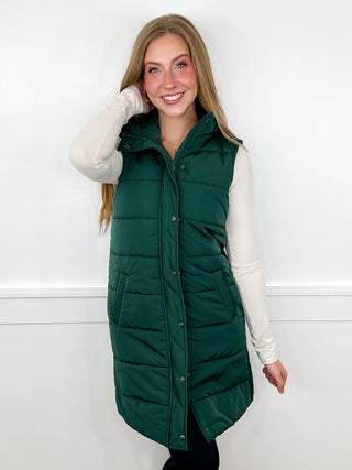 It's Cold Out There Avery Mae Puffer Vest - 8 colors!
