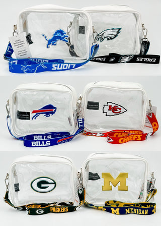 Stadium Days Clear Crossbody Bag - 6 options!
