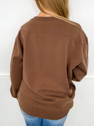 Already on the Move Long Sleeve Avery Mae Crewneck Sweatshirt - 6 colors!