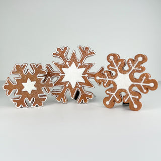 Gingerbread Cookie Resin Decor - 3 piece set!