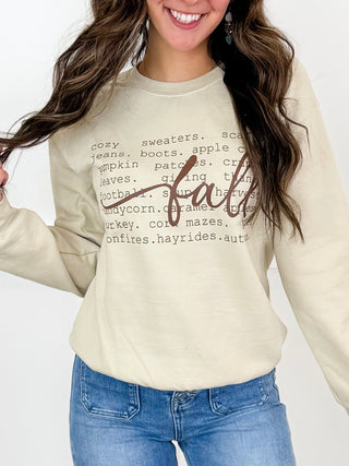 All Things Fall Avery Mae Graphic Top - Multiple Options