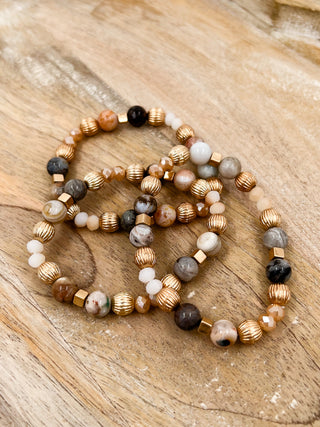 Positive Beauty Beaded Bracelet Set - 3 colors!