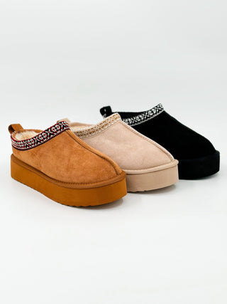 Made You Look Faux Suede Platform Slip Ons - 3 colors!