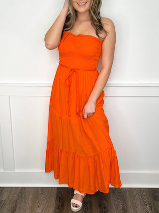 Summer Love Rayon Blend Strapless Avery Mae Dress - 5 colors!