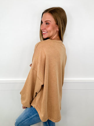 Easel Wild Adventures Cotton Blend Long Sleeve Top - 5 colors!