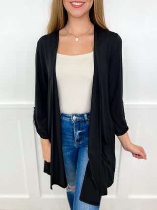 Dear Scarlett Put Together Wrinkle-Free 3/4 Sleeve Cardigan - 6 colors!