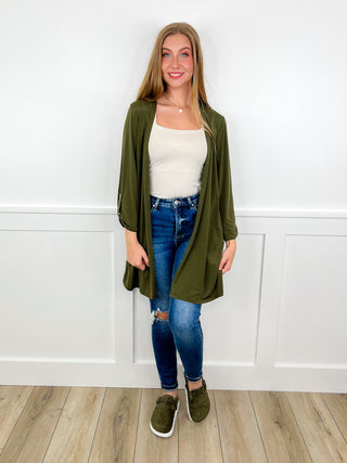 Dear Scarlett Put Together Wrinkle-Free 3/4 Sleeve Cardigan - 6 colors!