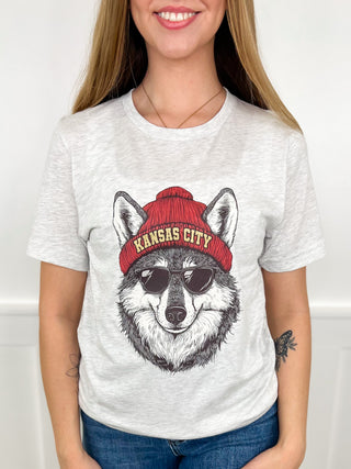 One Game Day Gear Cotton Blend Short Sleeve Grey Avery Mae Graphic Tee Shirt - 13 options!