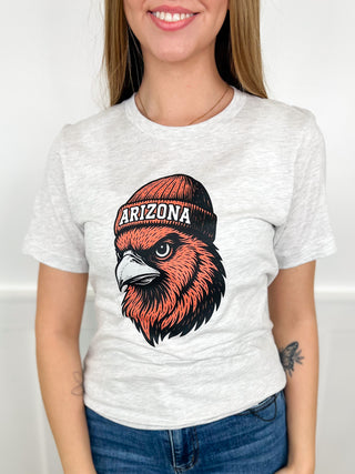 Two Game Day Gear Cotton Blend Short Sleeve Grey Avery Mae Graphic Tee Shirt- 10 options!