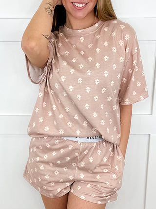Daisy Dreams Oatmeal Avery Mae PJ Set
