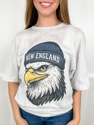 Two Game Day Gear Cotton Blend Short Sleeve Grey Avery Mae Graphic Tee Shirt- 10 options!