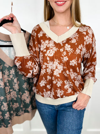 Always a Pleasure Knit Long Sleeve Avery Mae Sweater Top - 2 colors!