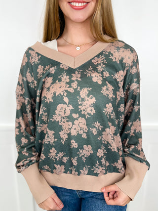 Always a Pleasure Knit Long Sleeve Avery Mae Sweater Top - 2 colors!