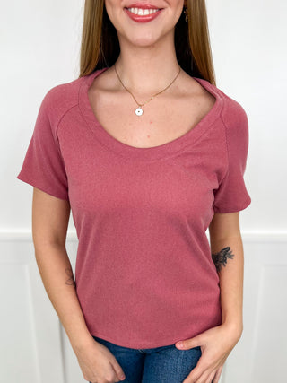 Sew In Love There it is Rayon Blend Short Sleeve Top - 4 colors!