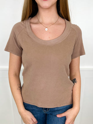 Sew In Love There it is Rayon Blend Short Sleeve Top - 4 colors!