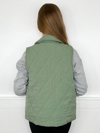 One Call Away Avery Mae Puffer Vest - 5 colors!