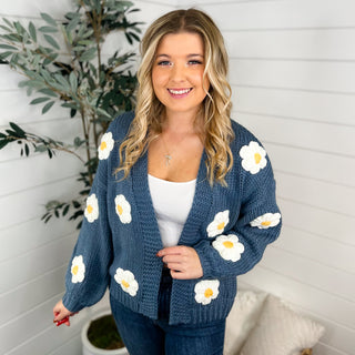 Saying it All Knit Long Sleeve Avery Mae Cardigan - 2 colors!