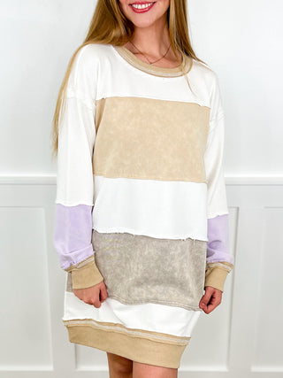 All I Needed Cotton Blend Ivory Avery Mae Dress