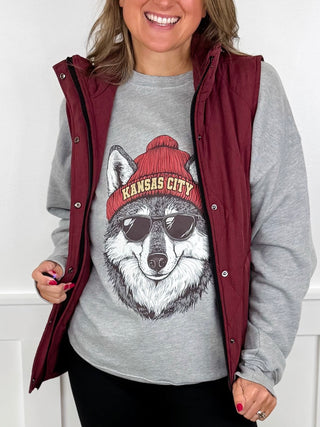 One Call Away Avery Mae Puffer Vest - 5 colors!