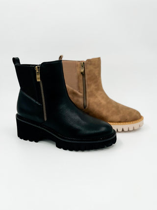 Corkys Taking a Hike Faux Leather Booties - 2 colors!