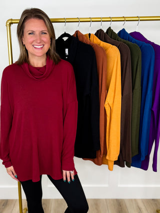 Dear Scarlett Not Much Time Knit Long Sleeve Top - 8 colors!