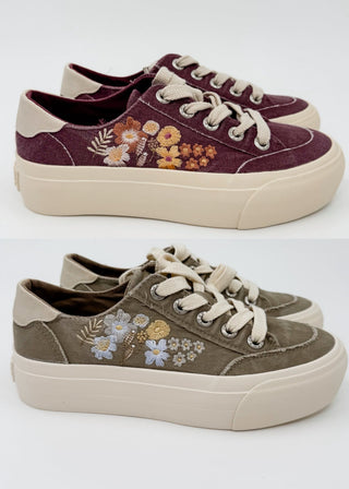 Blowfish Garden Blooms Canvas Sneakers - 2 colors!