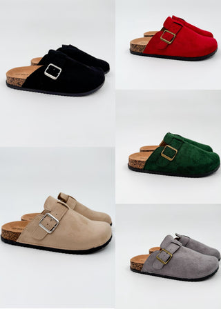 Come This Way Faux Suede Clogs - 5 colors!