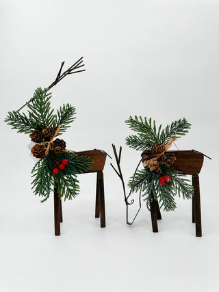 Winter Reindeer Shelf Sitter Set